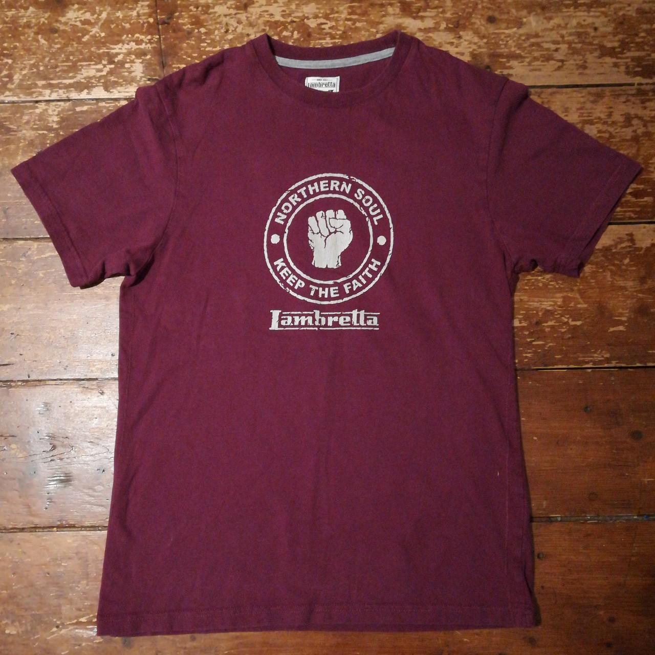 lambretta northern soul t shirt