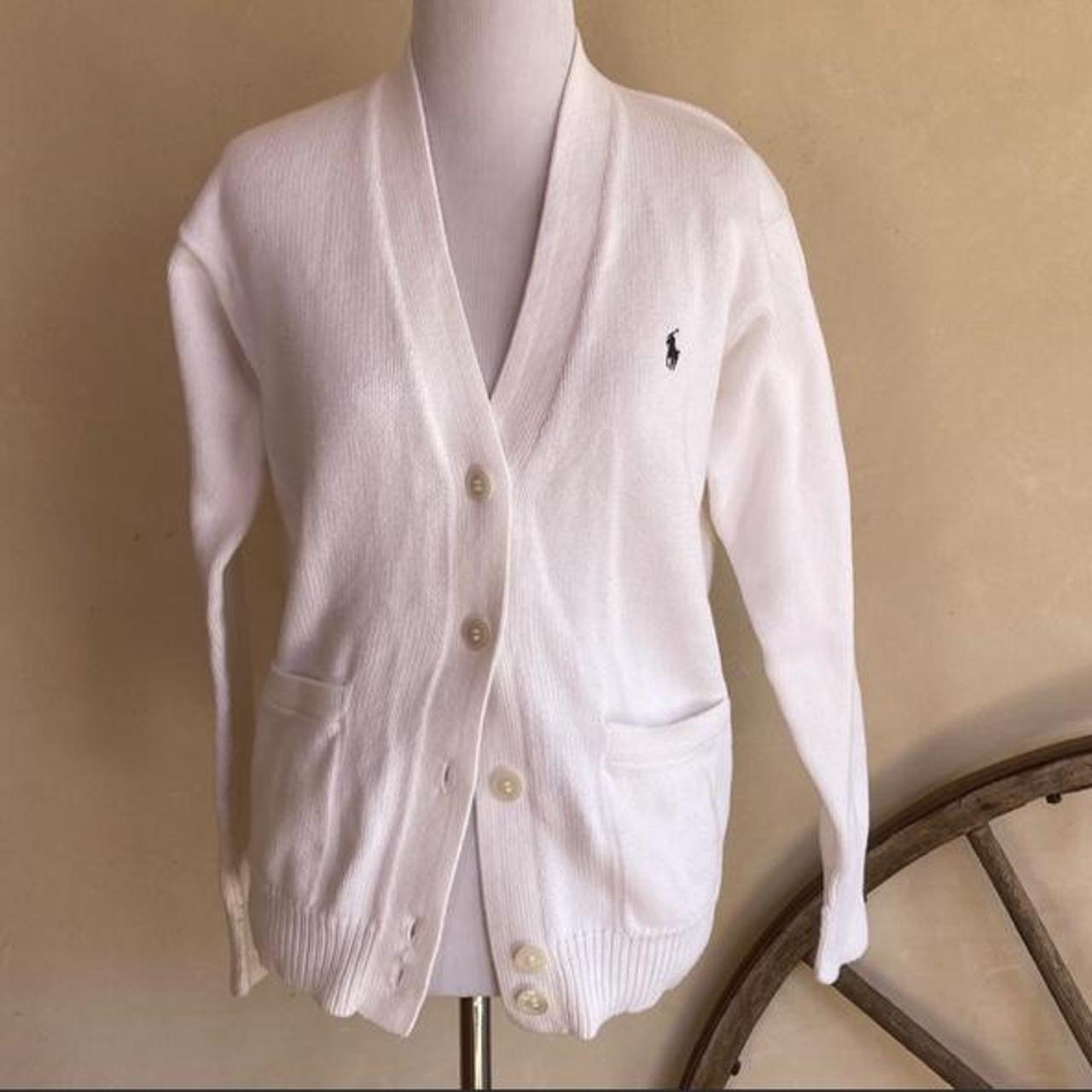 RALPH LAUREN Vtg 1980's Preppy White Cotton Depop