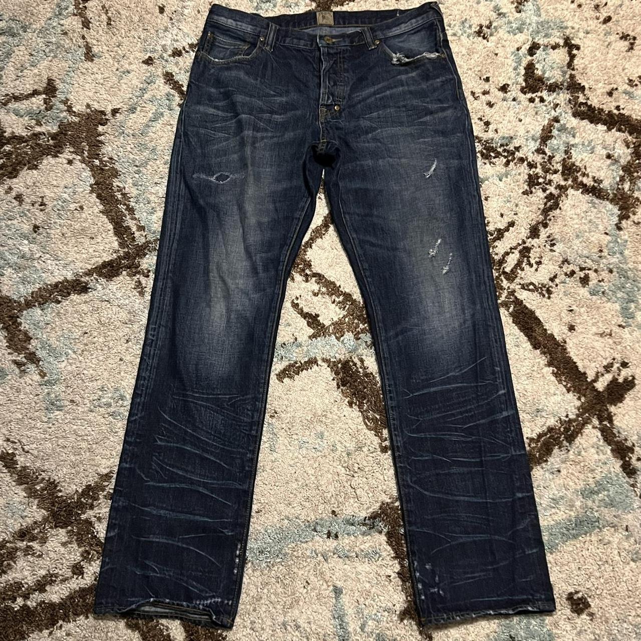 PRPS Barracuda Jeans Mens 36x35 Blue Med Wash... - Depop