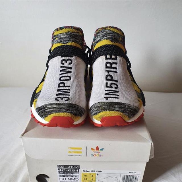 PHARRELL WILLIAMS SOLAR HU NMD Inspire/empower... - Depop