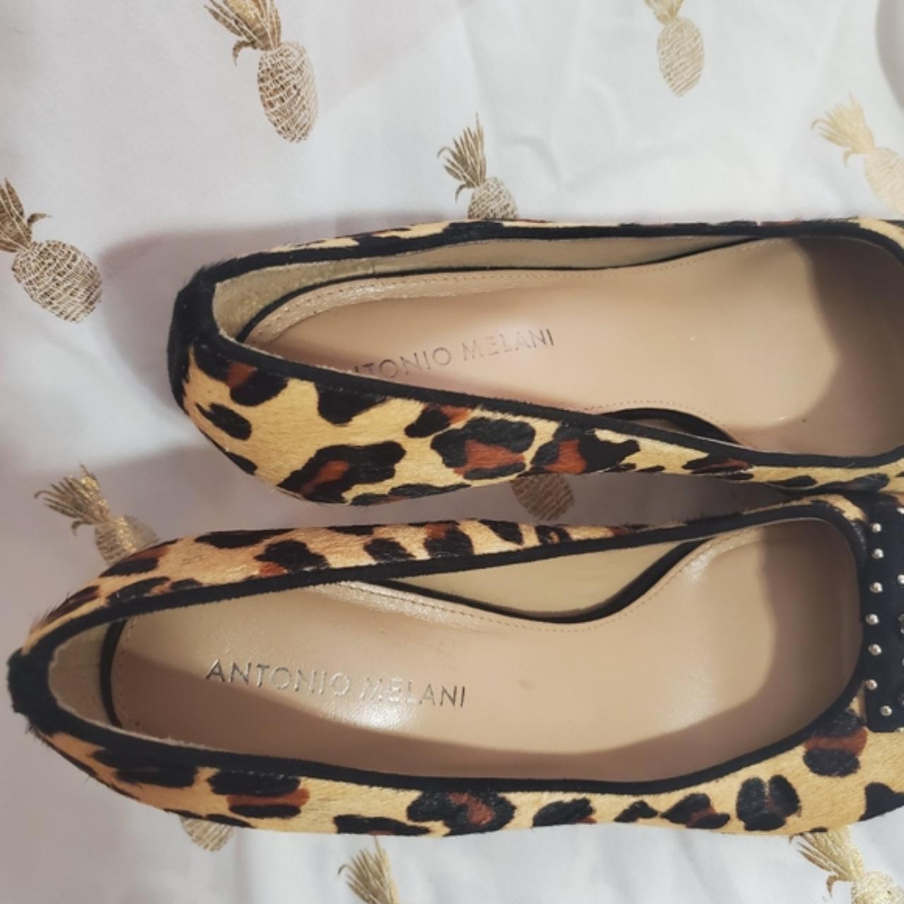 Antonio melani hot sale leopard flats