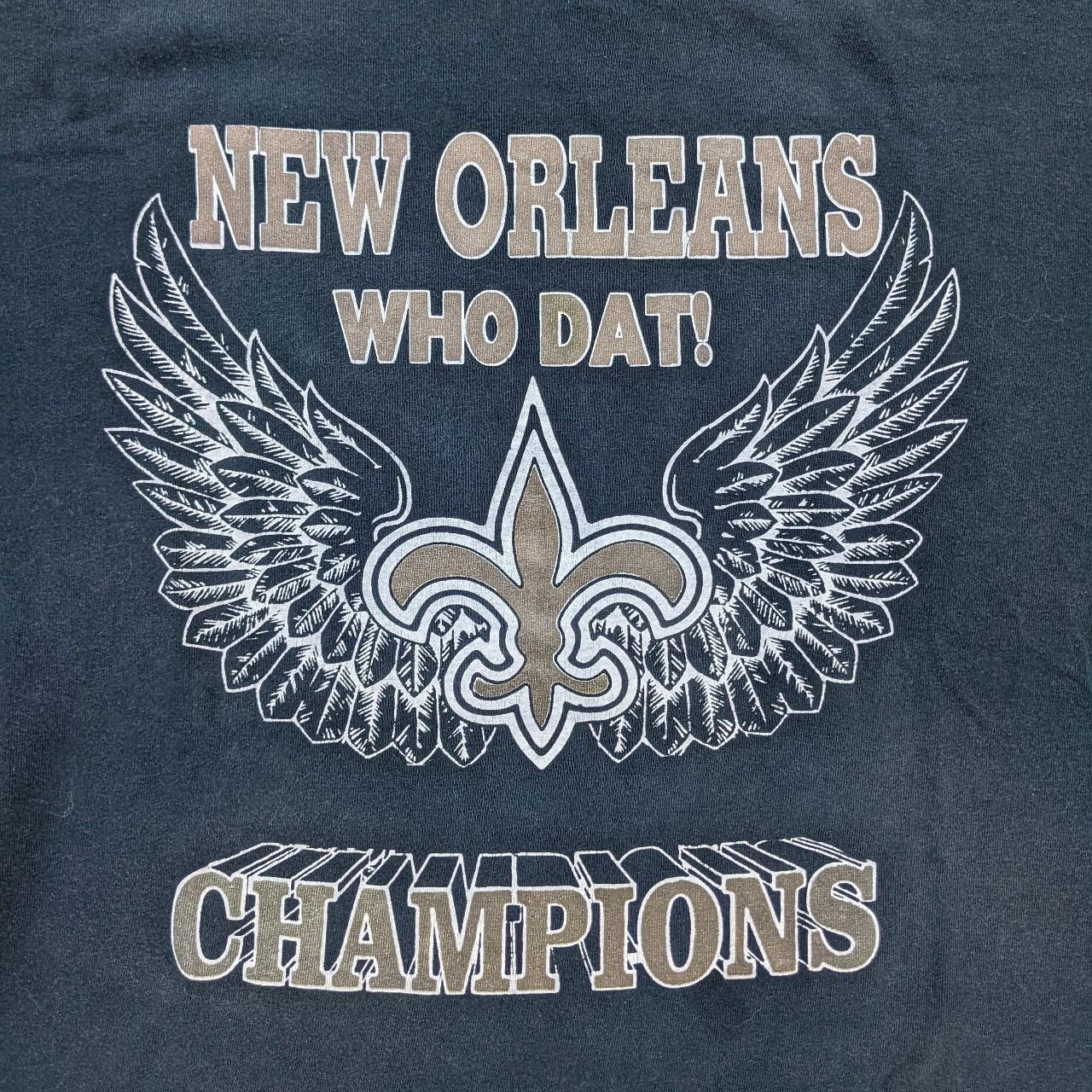 New Orleans Saints NFL Apparel branded tee⚜️ #whodat - Depop