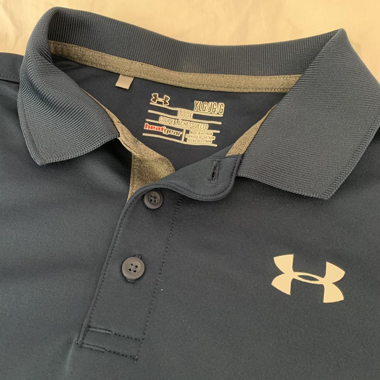 Under armour loose 2024 heatgear polo shirts