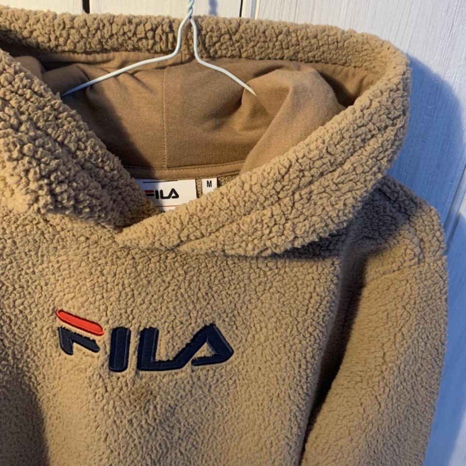 Fila teddy derallior bear jumper hoodie