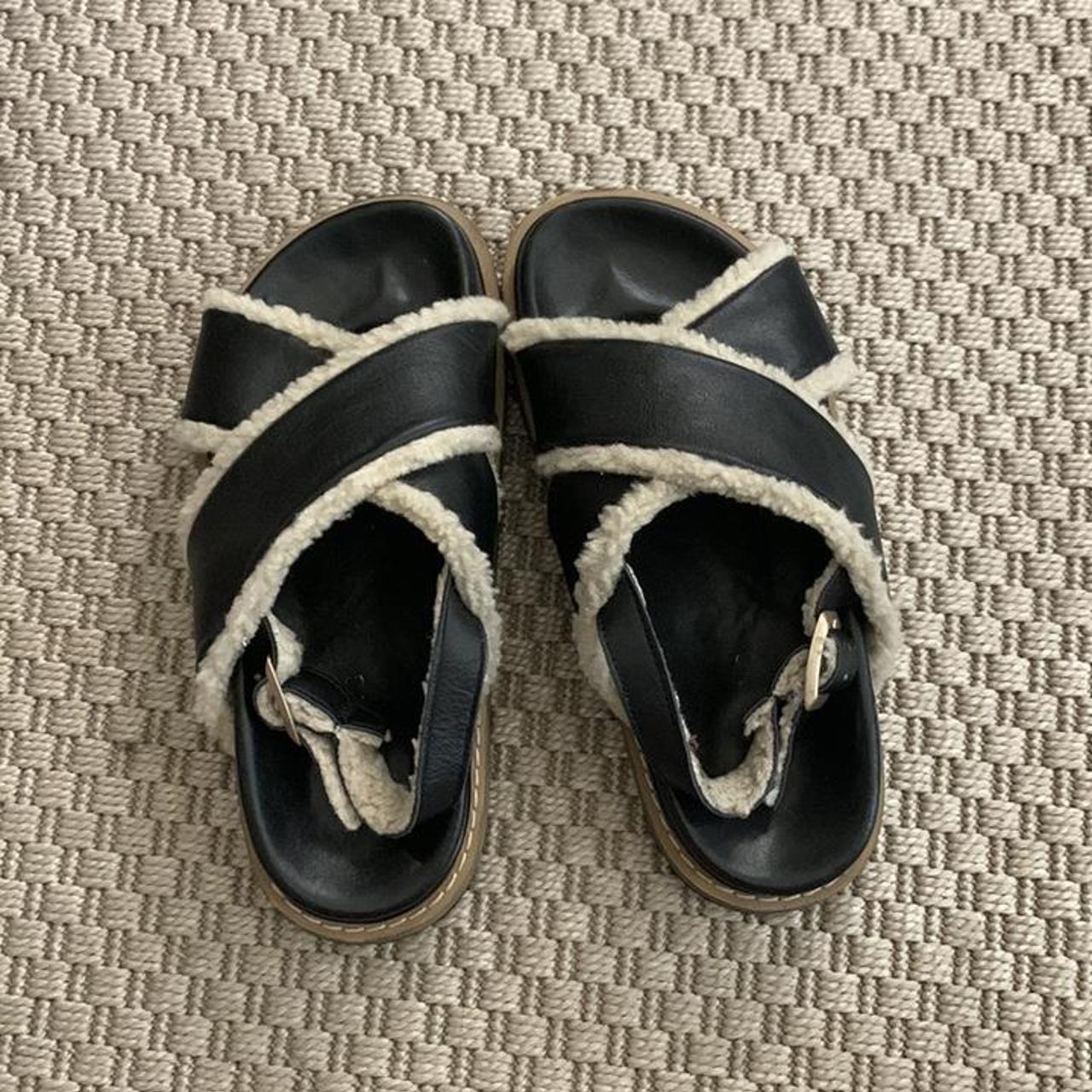 Alohas Marshmallow Sandals. Womens size 6. Barely... - Depop