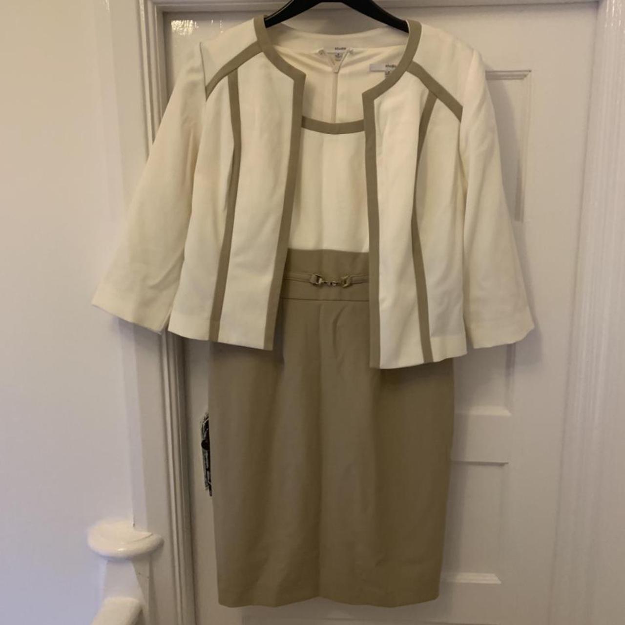 Women's Cream Suit Depop