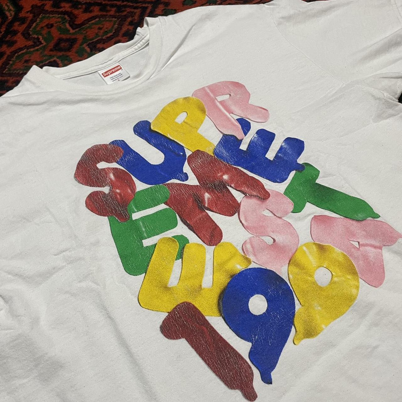 Supreme balloons t shirt I white size large has... - Depop