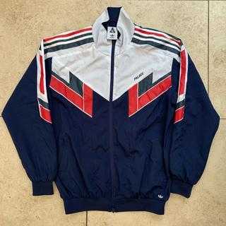 Palace X Adidas tracksuit, jacket is an size XL and... - Depop