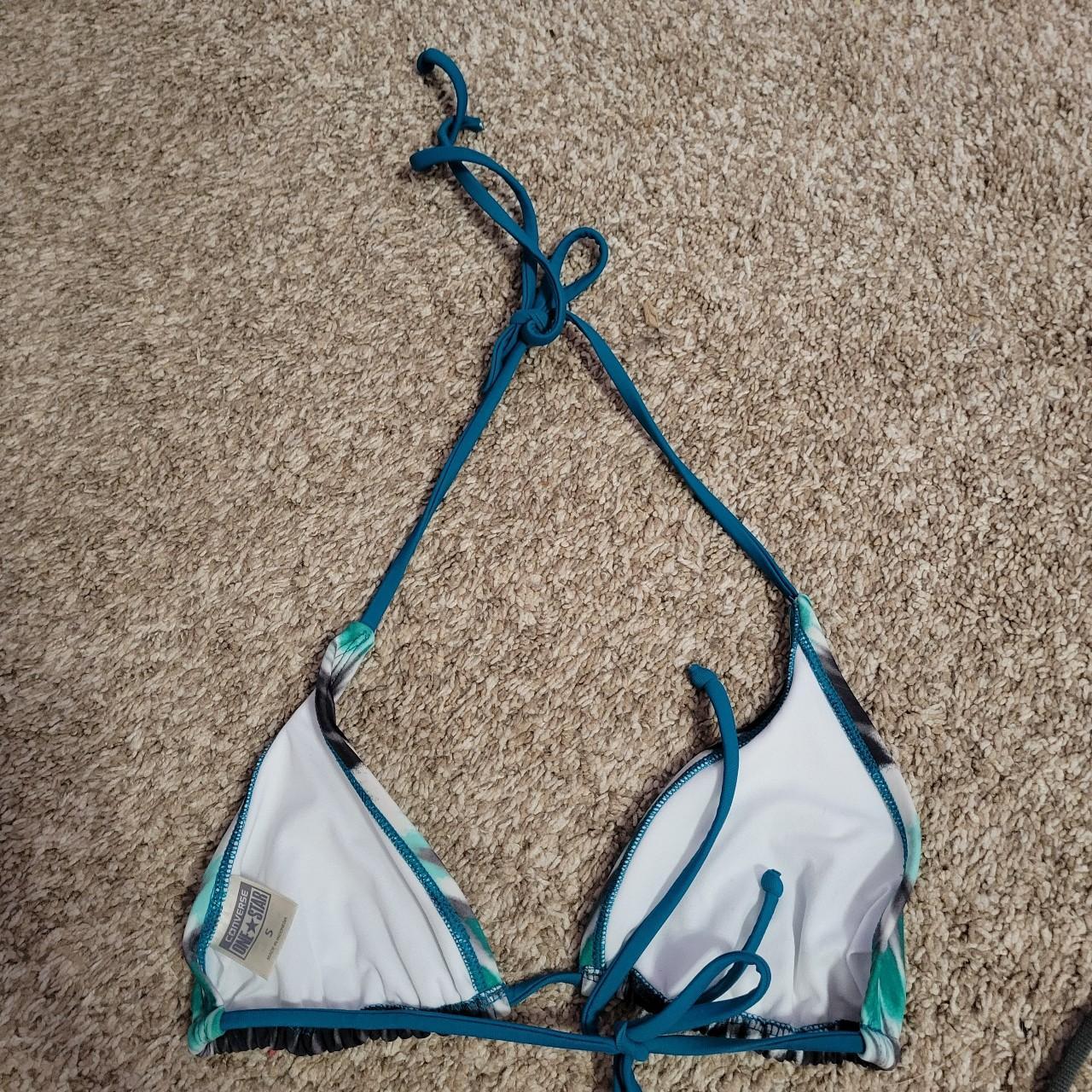 Converse all star bikini top size small good condition - Depop