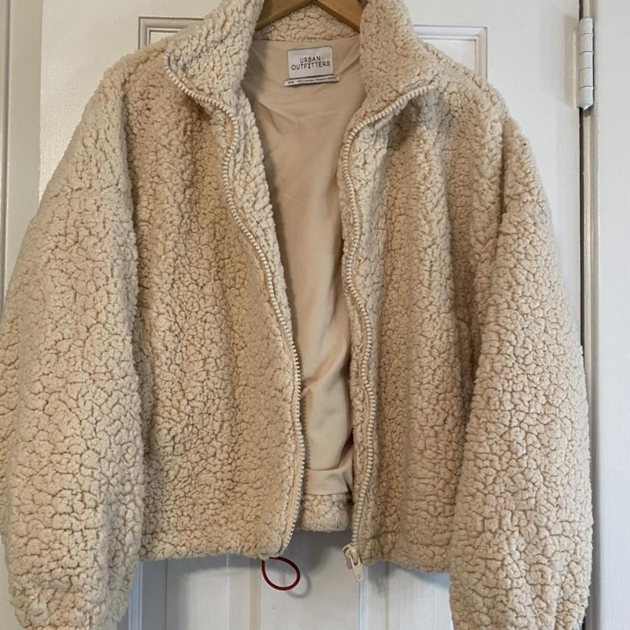 teddy bear jacket urban outfitters