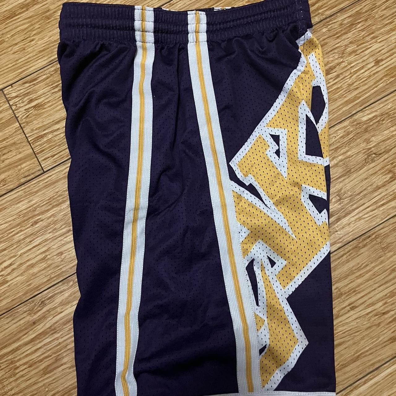 MITCHELL AND NESS - Vintage Lakers Shorts Size - - Depop