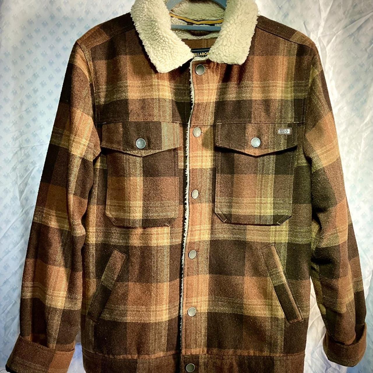 Billabong Barlow Sherpa Trucker Jacket is Depop