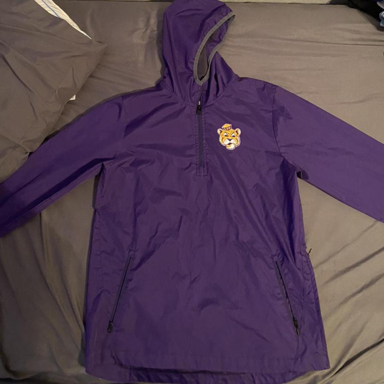 lsu windbreaker jacket