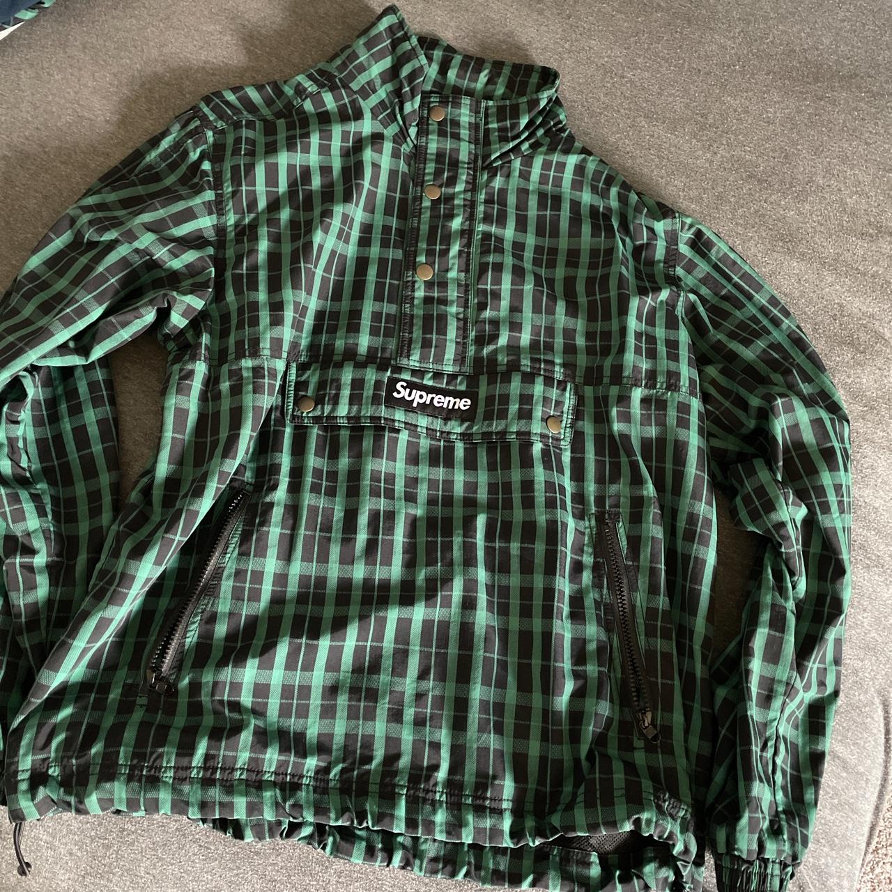 supreme loose fit mini plaid s/s shirt トップス