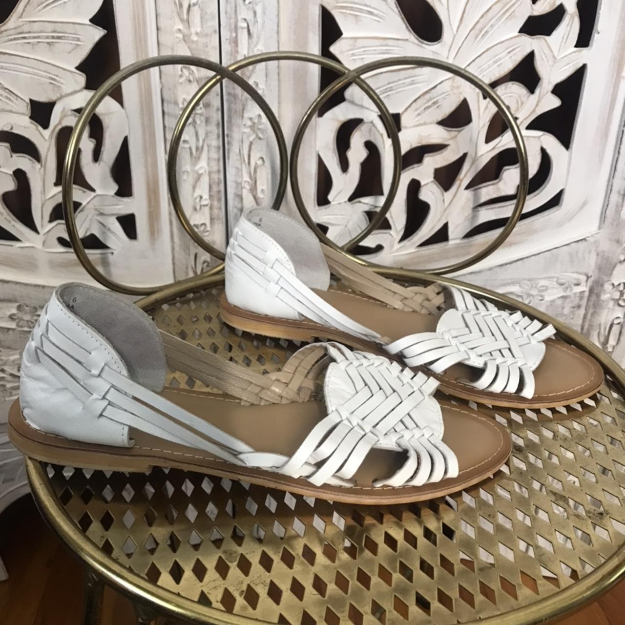 Huarache Sandal Mexican Style Boho Hippie All Sizes 5-10 Leather Shoe 2020  Artesanias Camila New Line white Karlita - Etsy