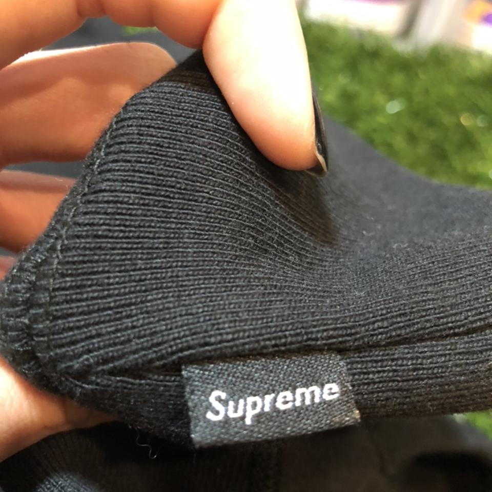 Supreme Cross Box Logo Beanie Black Shipped through... - Depop