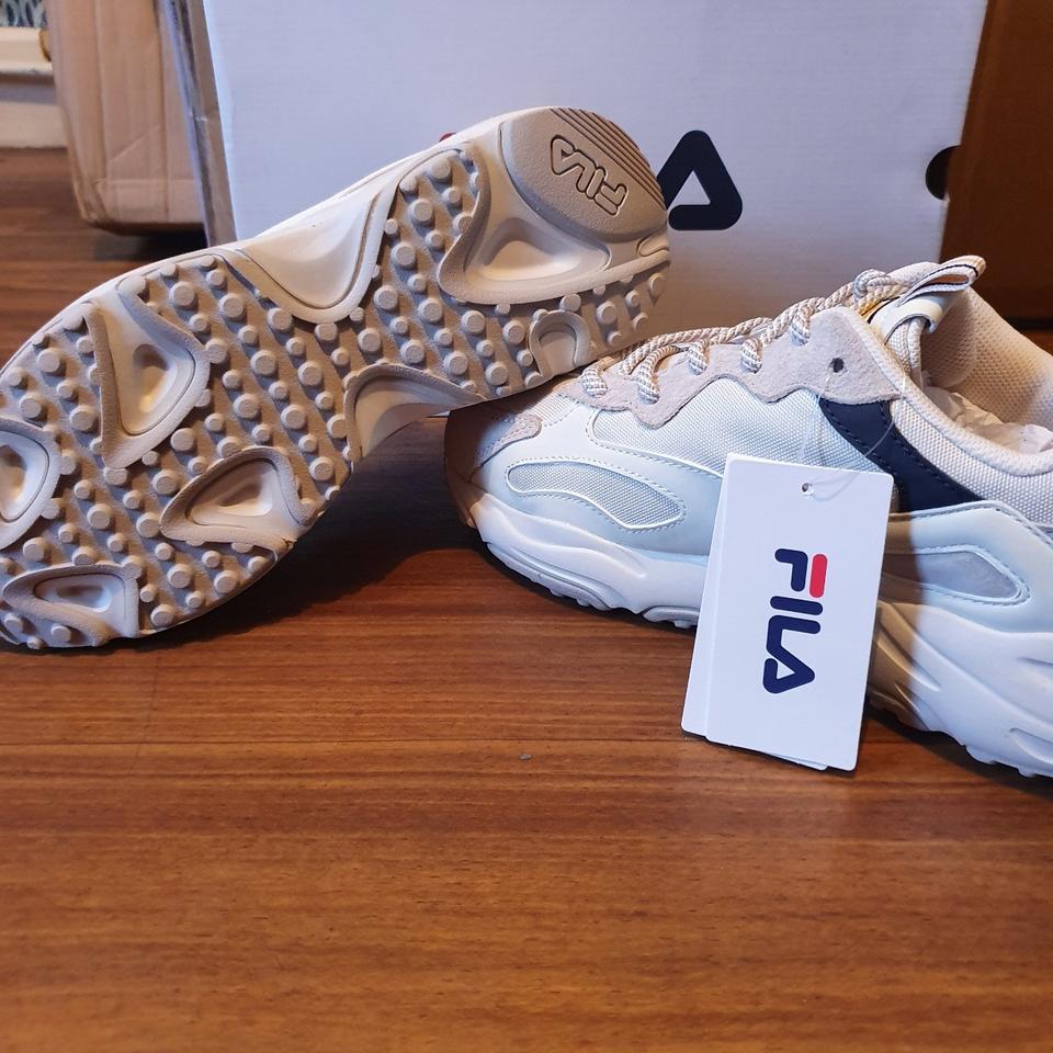 BTS x FILA RAY TRACER JIN YELLOW trainers BRAND Depop