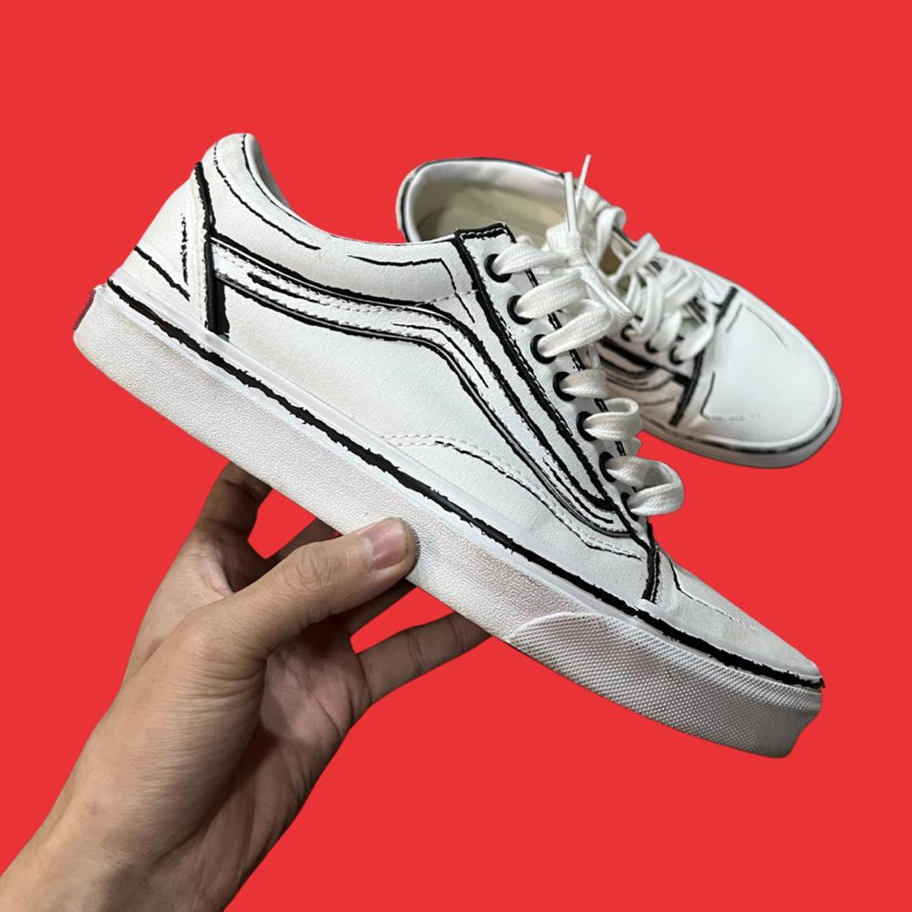 vans old skool sketch