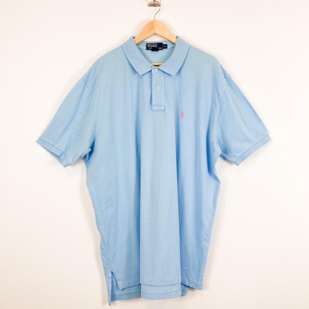 Vintage Ralph Lauren Polo - Blue ... - Depop