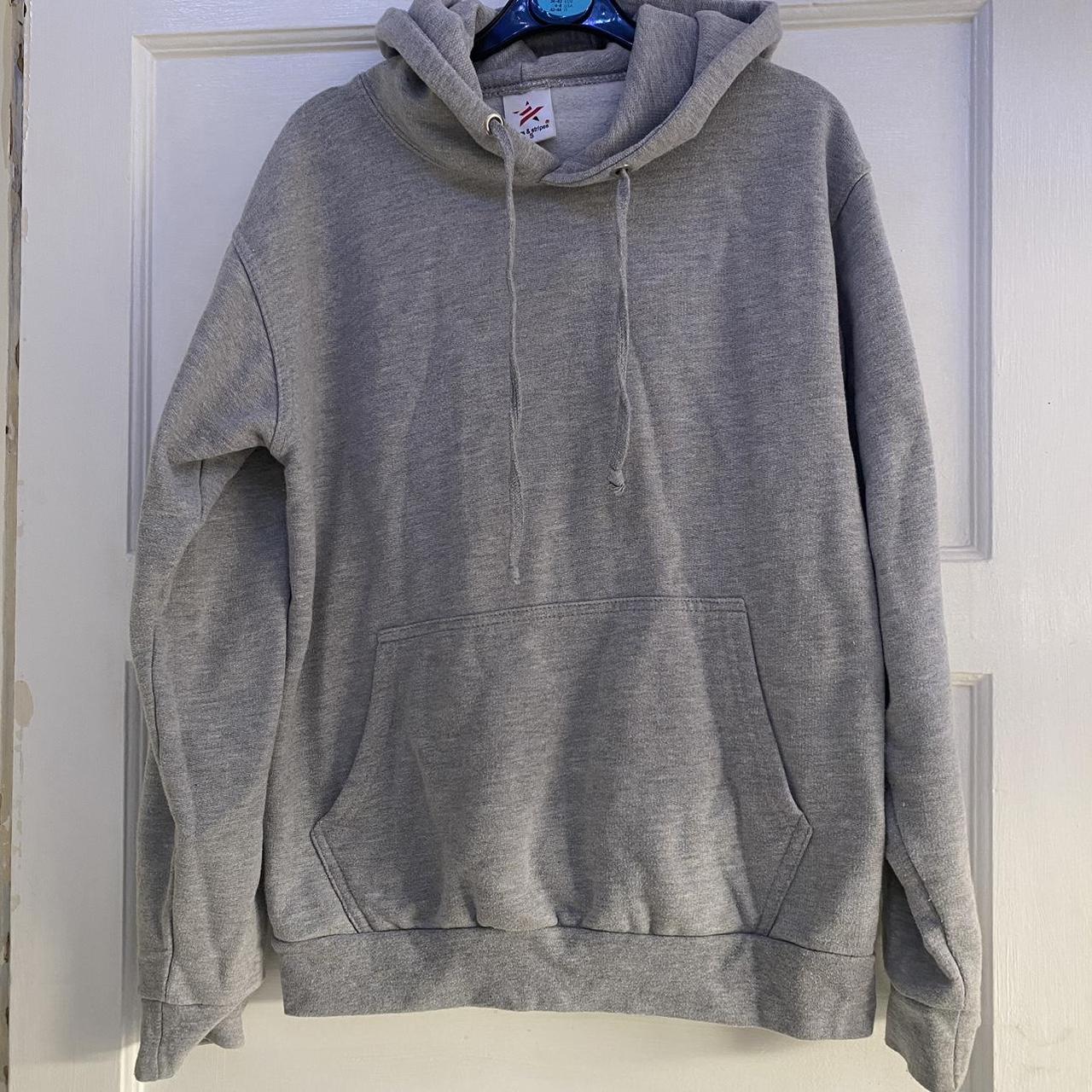 GREY HOODIE OFFERS WELCOME no flaws good condition... - Depop