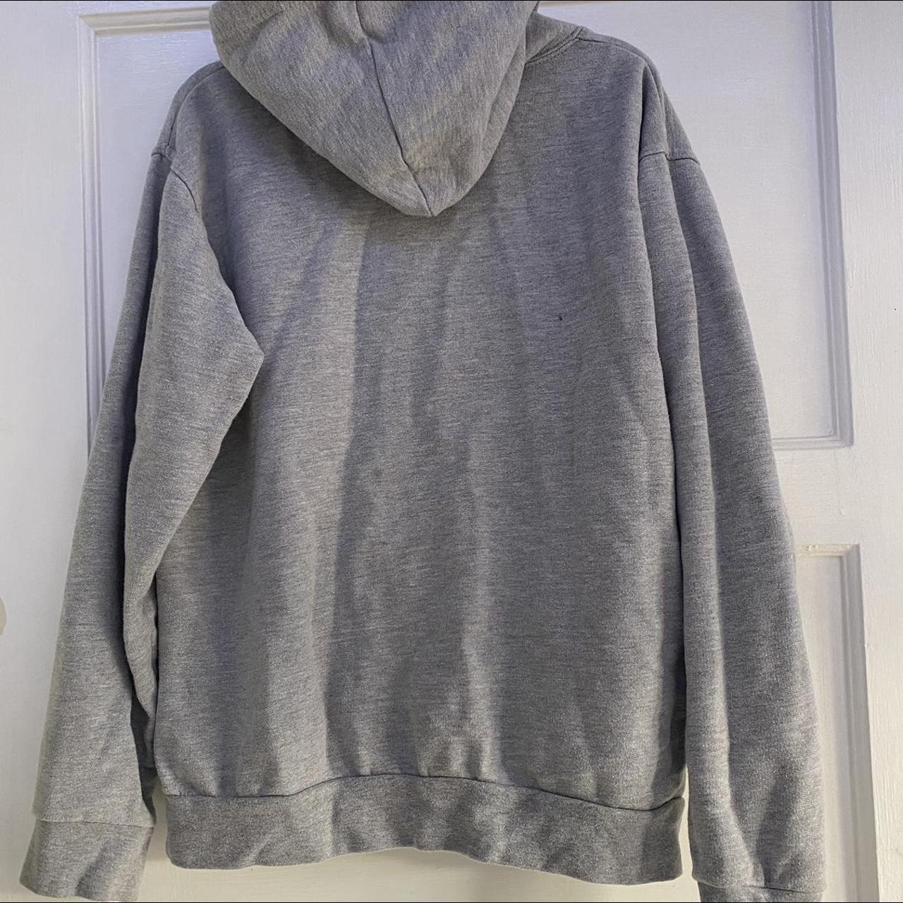 GREY HOODIE OFFERS WELCOME no flaws good condition... - Depop