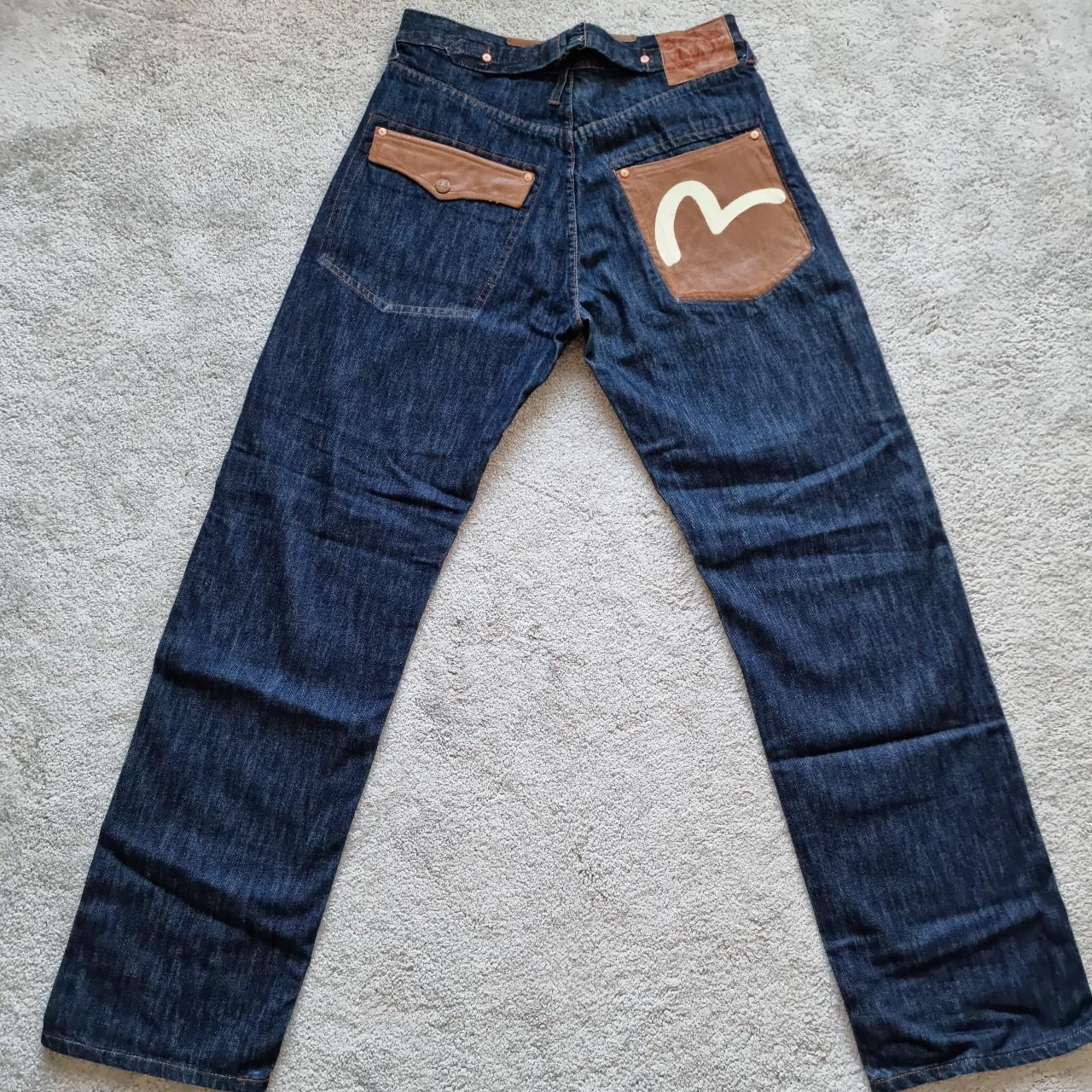 Vintage EVISU Japan Logo Jeans - W30 X L32 - Lot | Depop Vintage EVISU Japan Logo Jeans - W30 X L32 - Lot | Depop