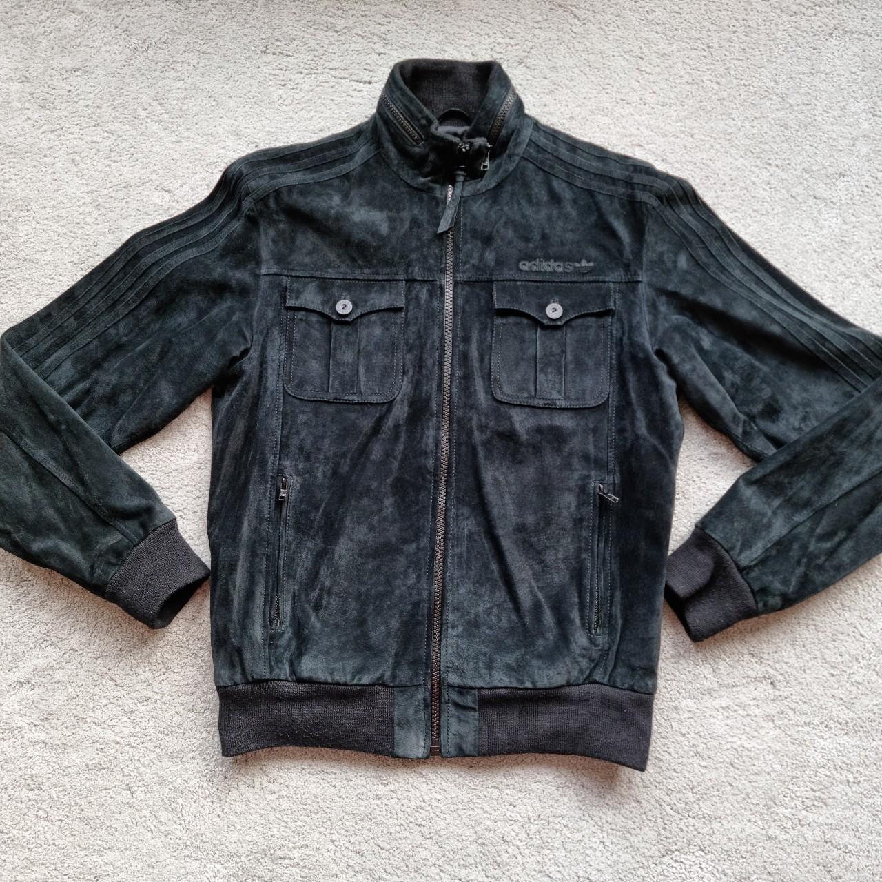Retro Adidas Originals Suede Leather Jacket - Size M | Depop Retro Adidas Originals Suede Leather Jacket - Size M | Depop