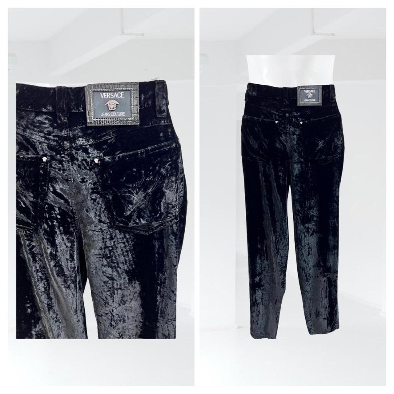 Versace | Pants & Jumpsuits | Vintage Versace Jeans Couture Womens Black  Denim Jeans Pants Size 26 4 | Poshmark