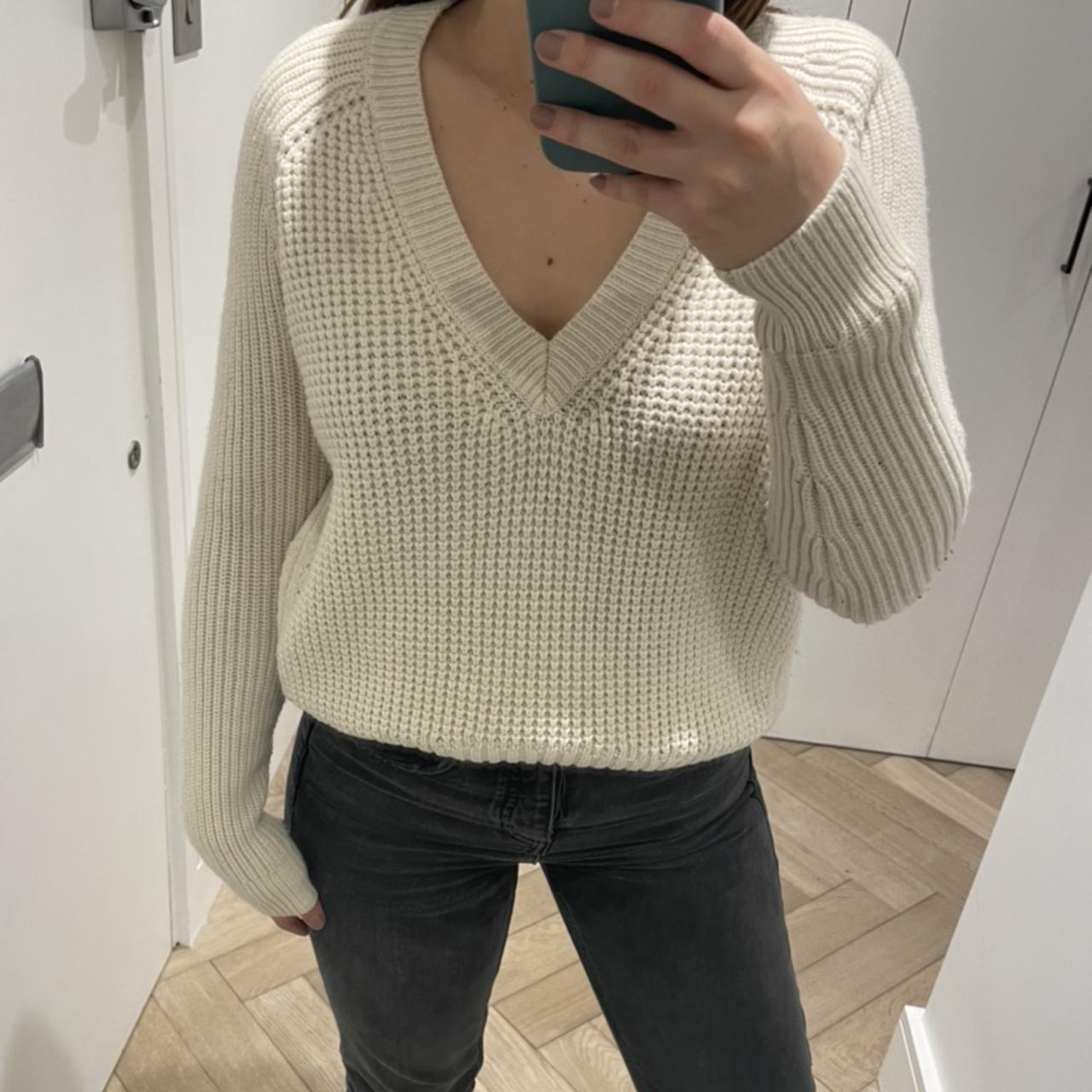 Orders all saints cream jumper