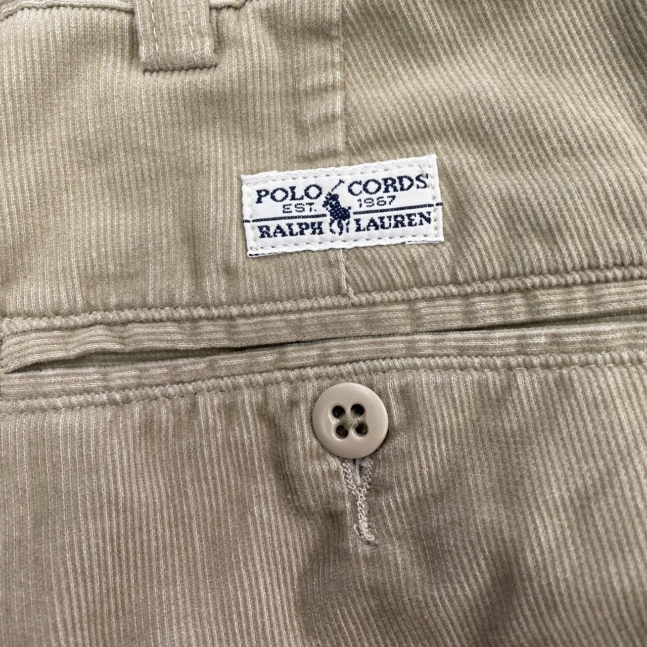 Vintage Ralph Lauren Polo Cords corduroy pants. Tag... - Depop