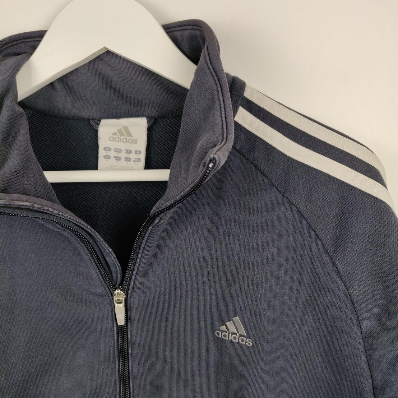 Adidas Men's Navy Jacket | Depop