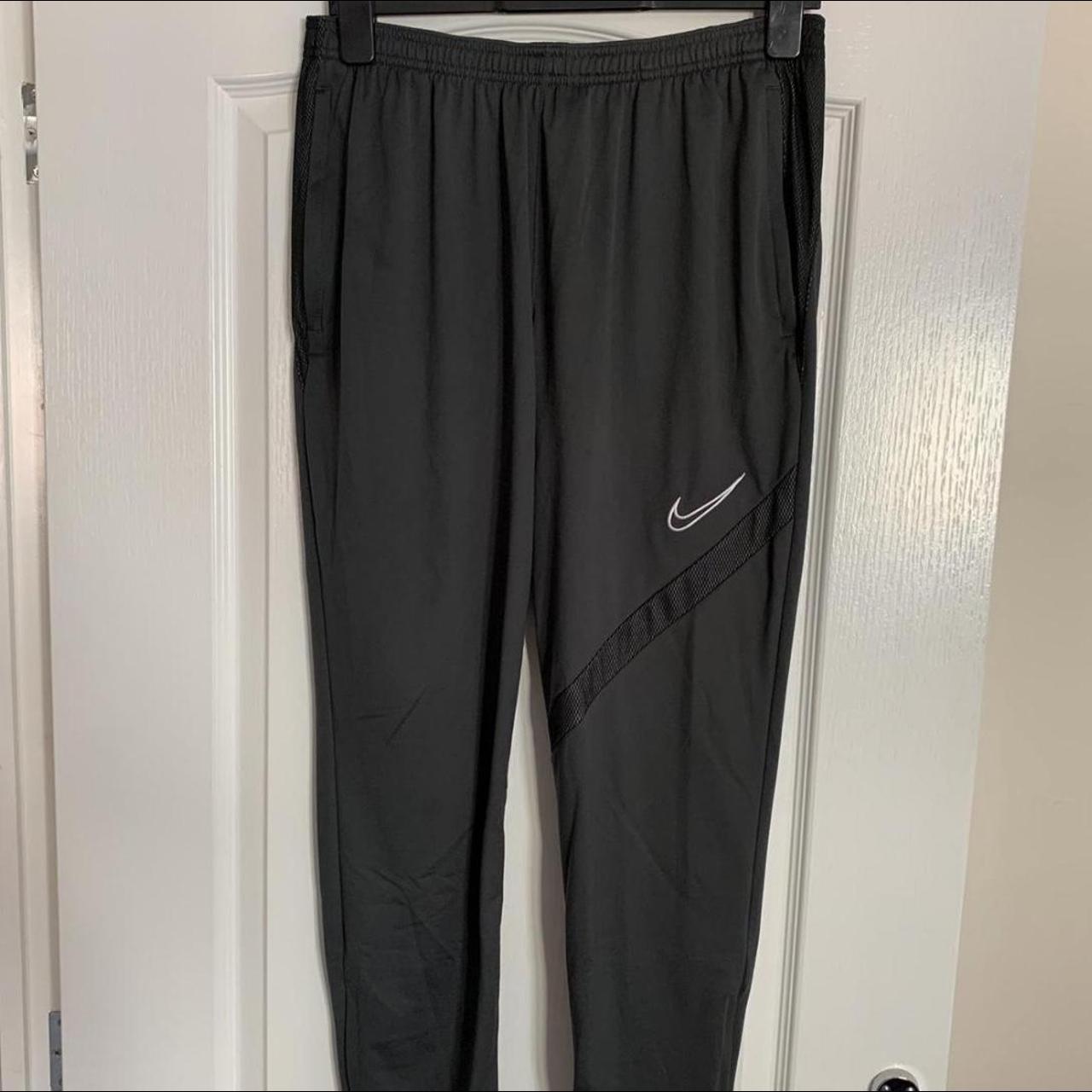Nike DriFit academy joggers Grey Mens size... Depop