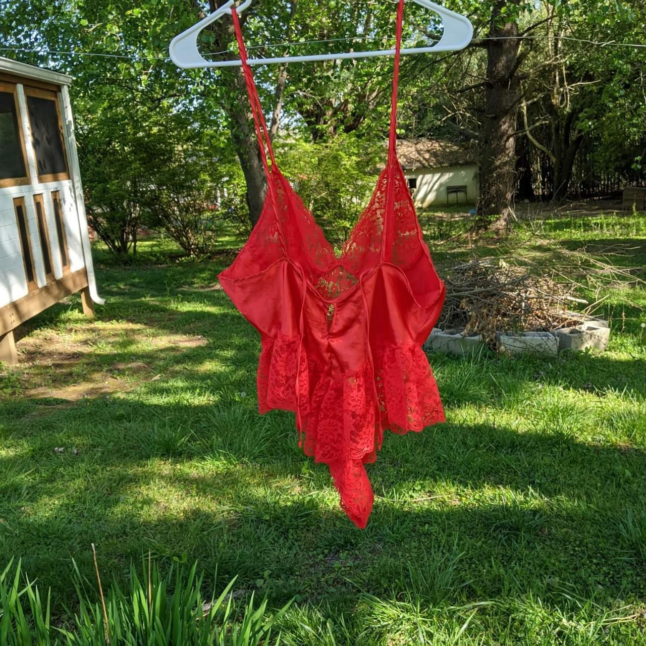 Women's Red Underwear Depop