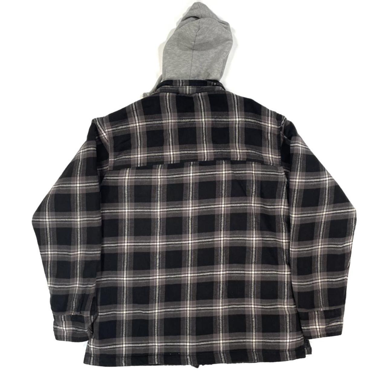 redhead hooded flannel jacket