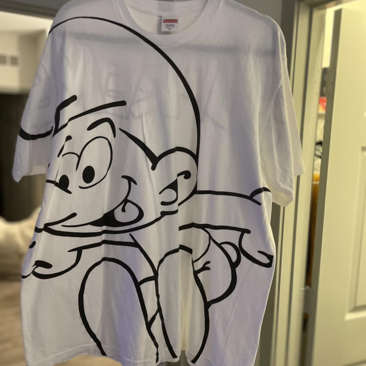 High quality Supreme Smurfs T-Shirt