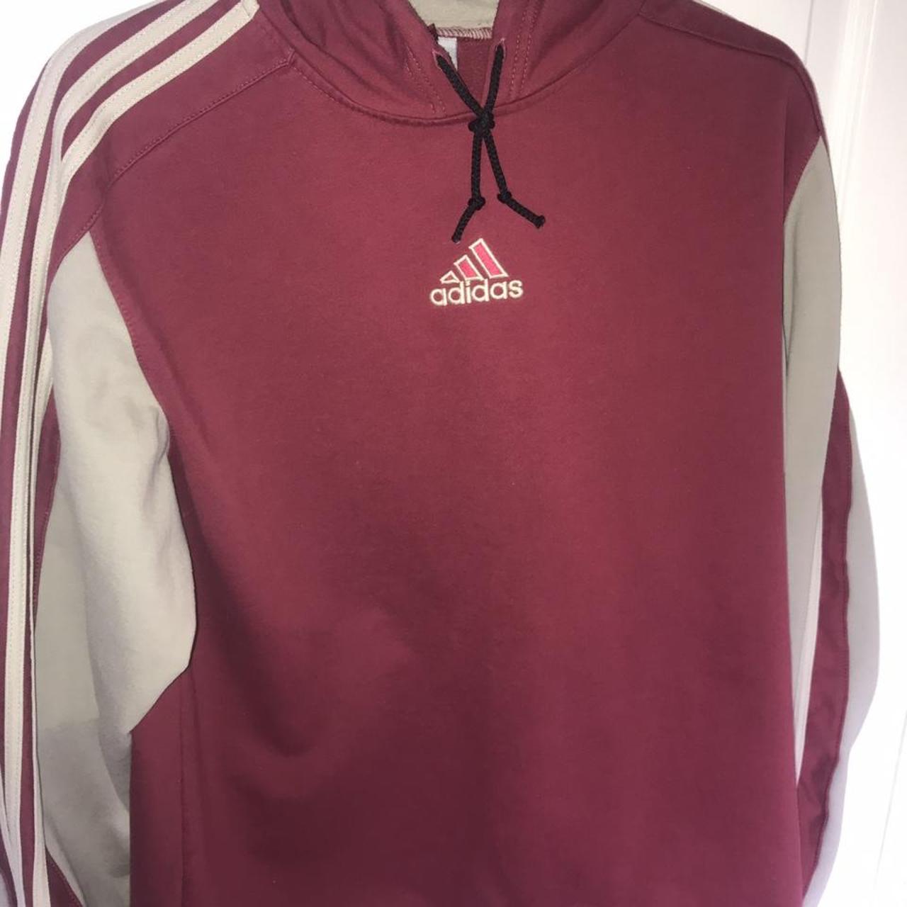 adidas jumper red