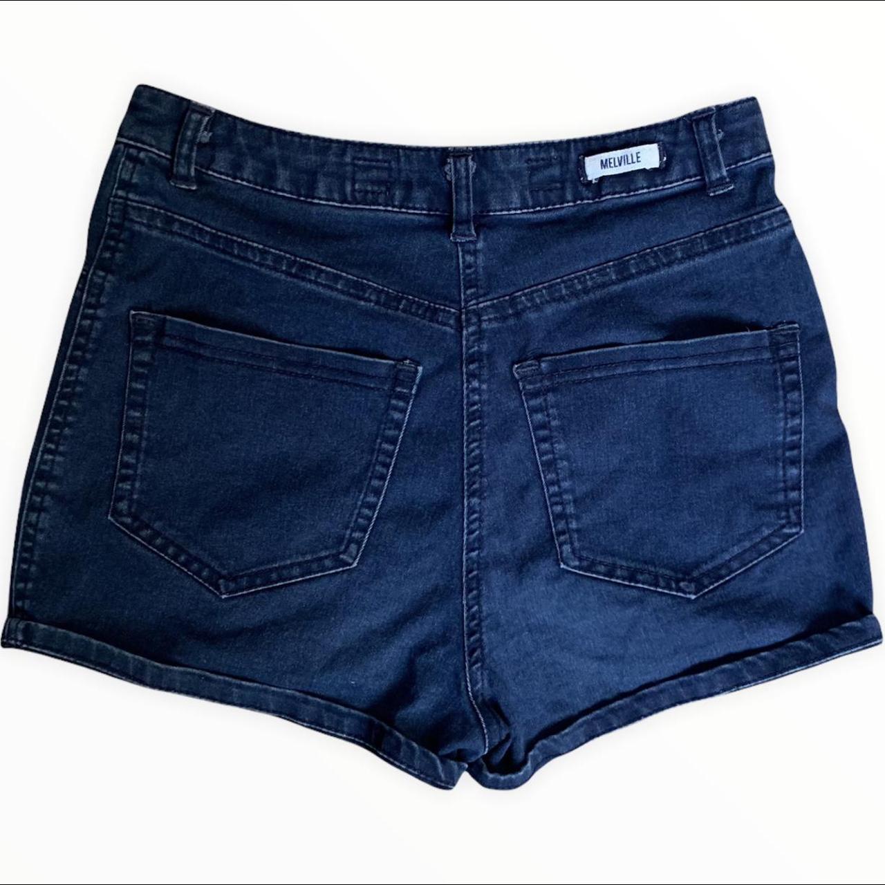 Brandy Melville high waisted denim jean shorts Size... Depop