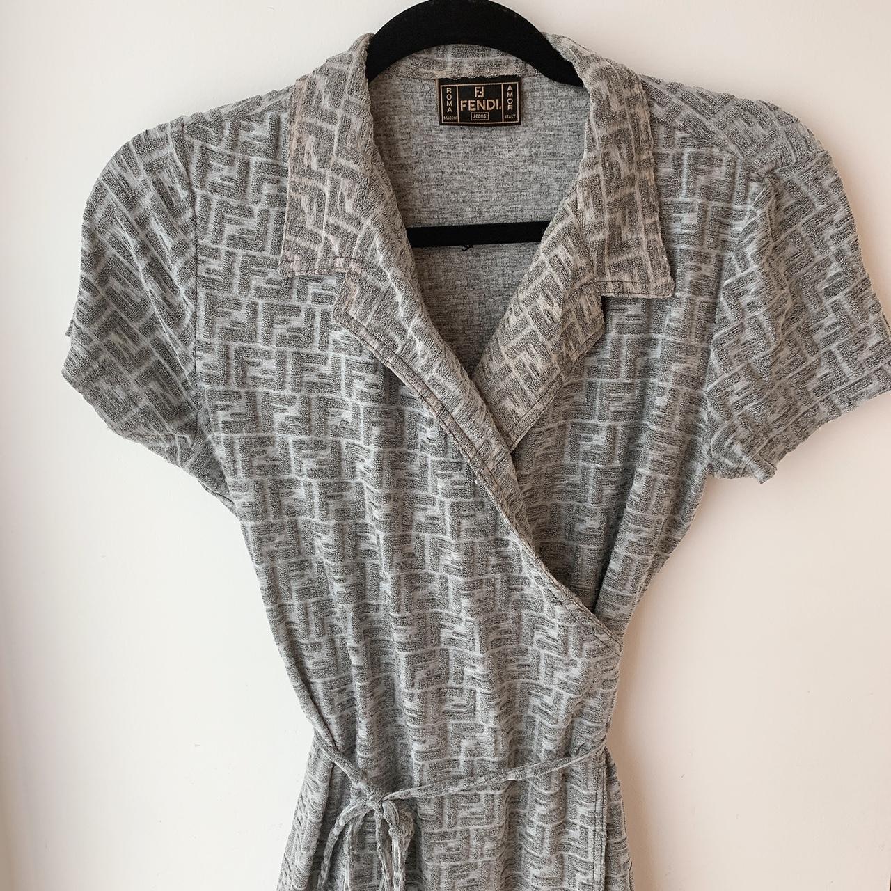 Fendi best sale wrap dress