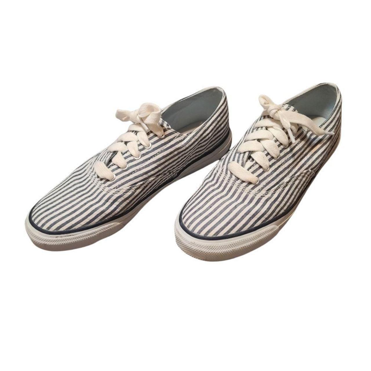 Sperry Women's Blue and White Trainers (3)