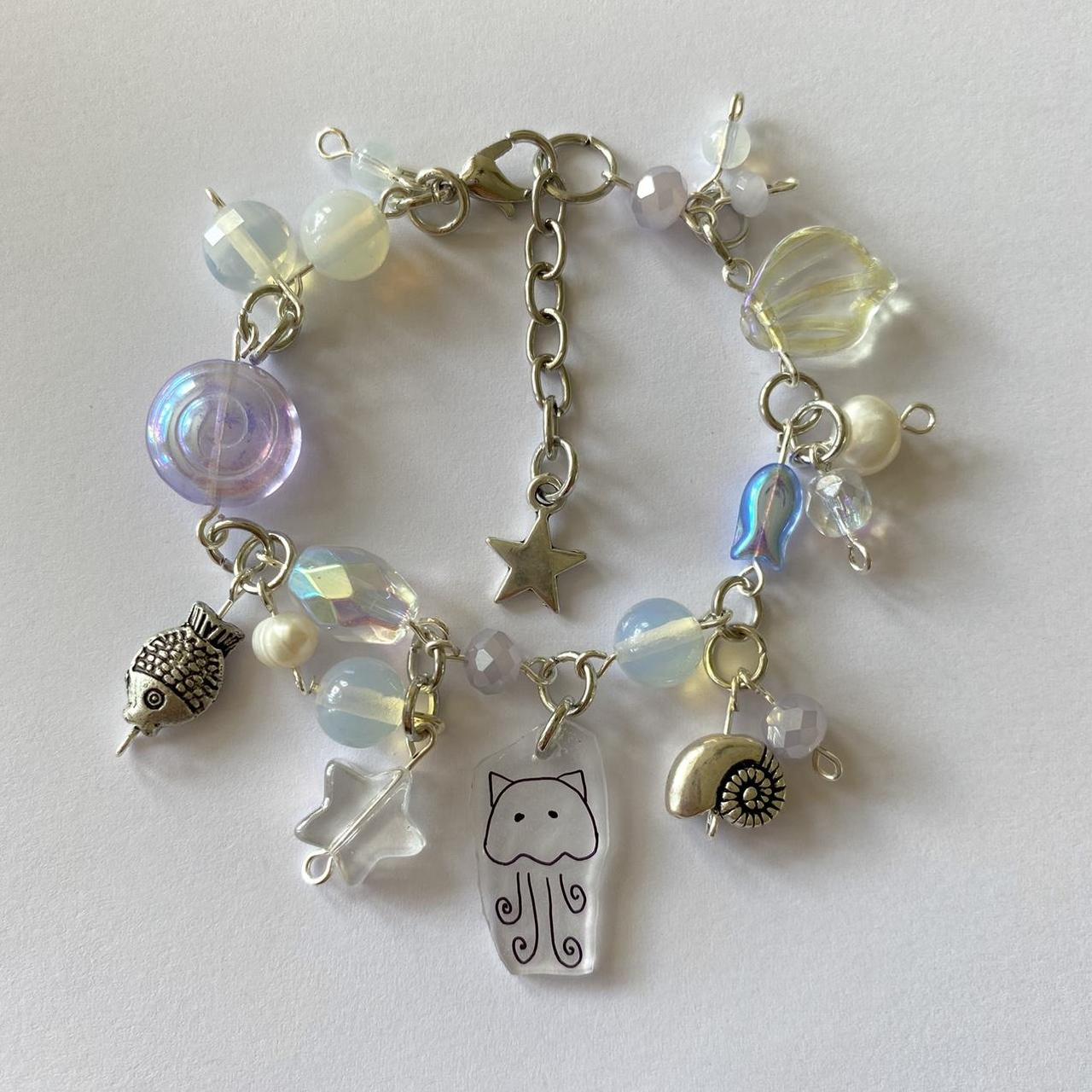 “jellycat” dreamy coquette bracelet 🎧^w^ available... - Depop