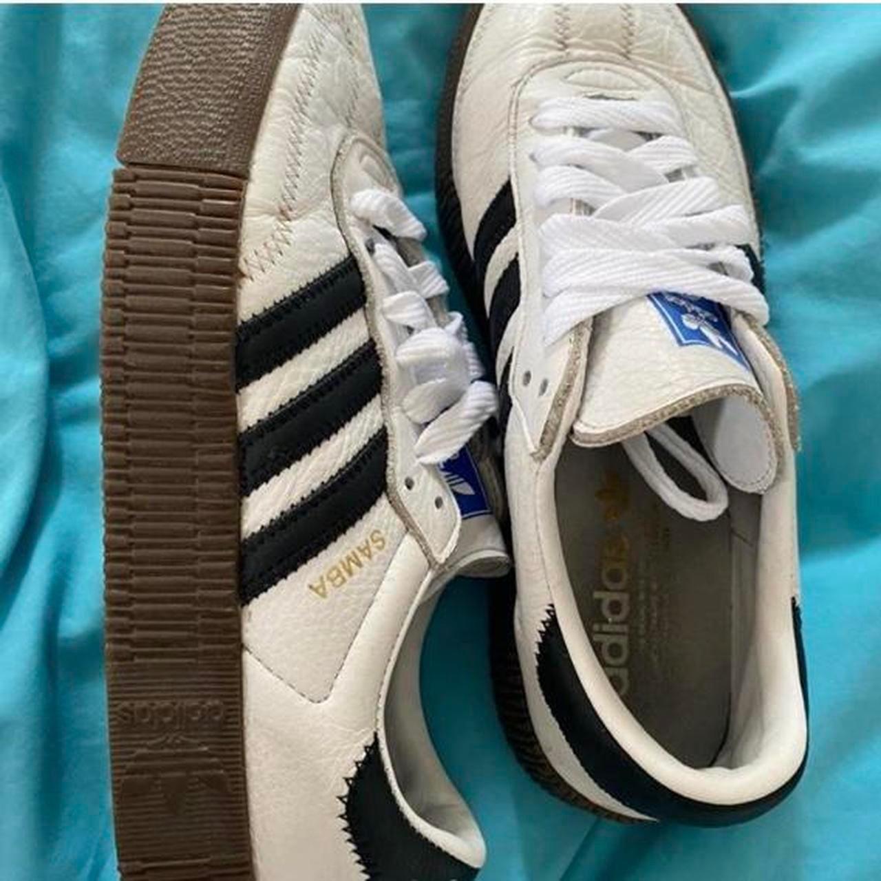 Adidas samba Size 5 So Trendy Perf for autumn/... - Depop