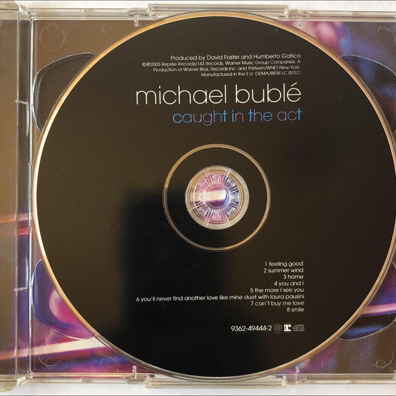 michael buble caught in the act dvd