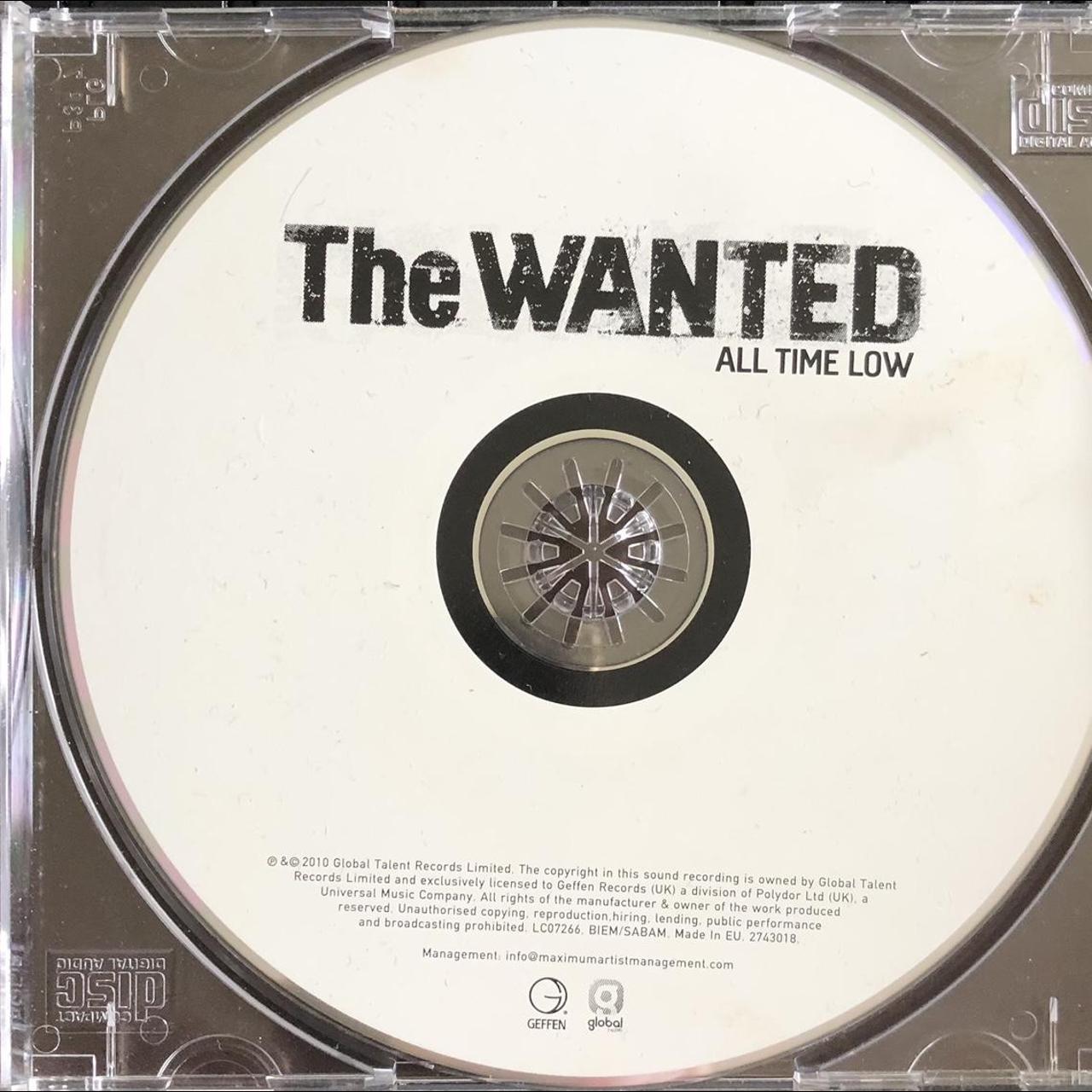 The Wanted - All Time Low CD Single With Poster... - Depop