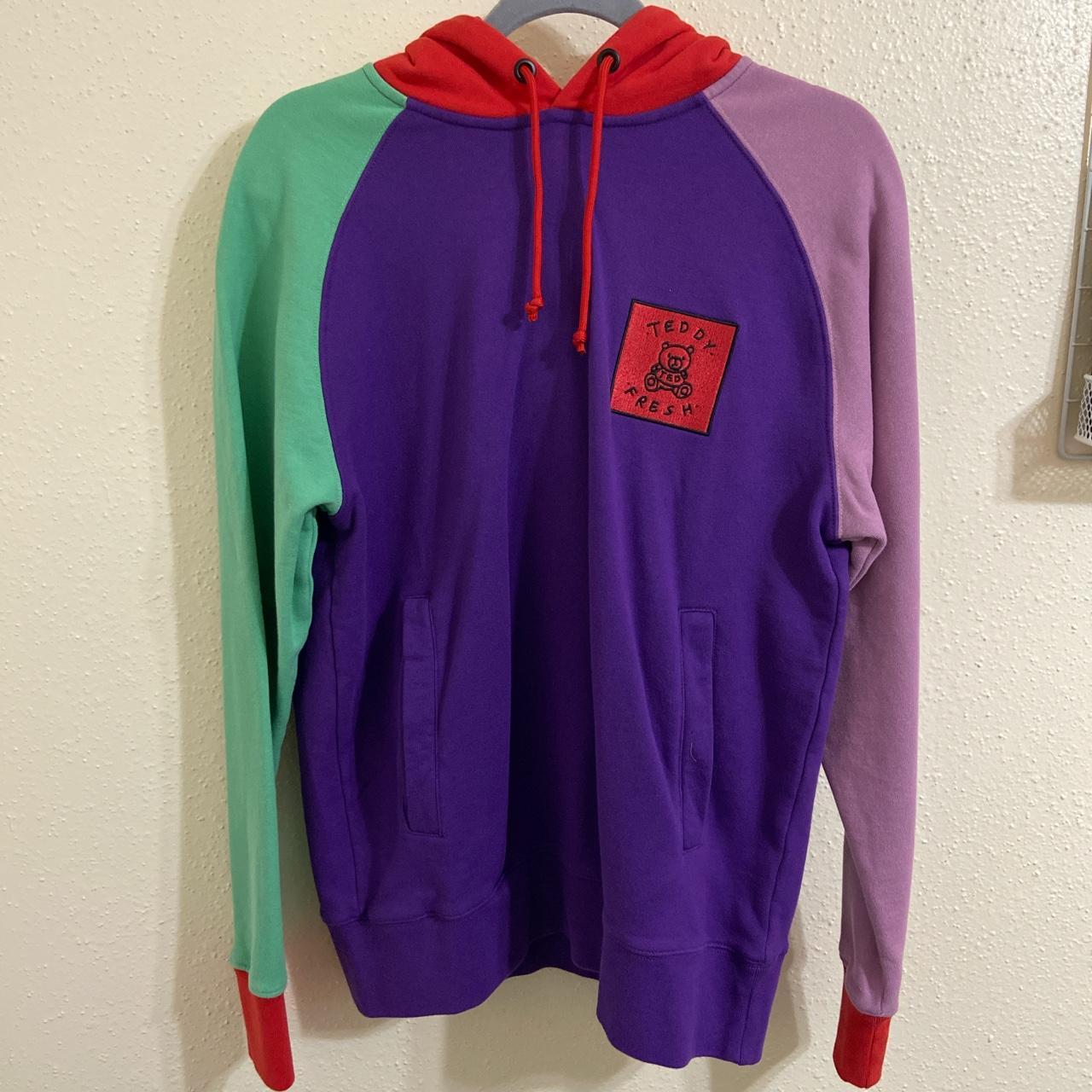 Teddy Fresh quilted hoodie Size XS Never - Depop