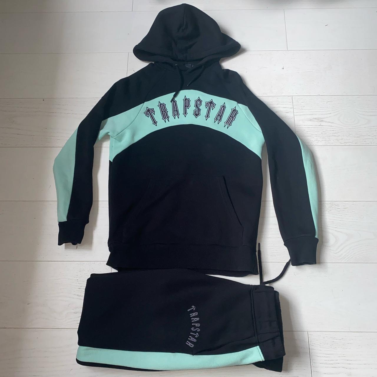 Trapstar tracksuit in very good condition Sold out... Depop