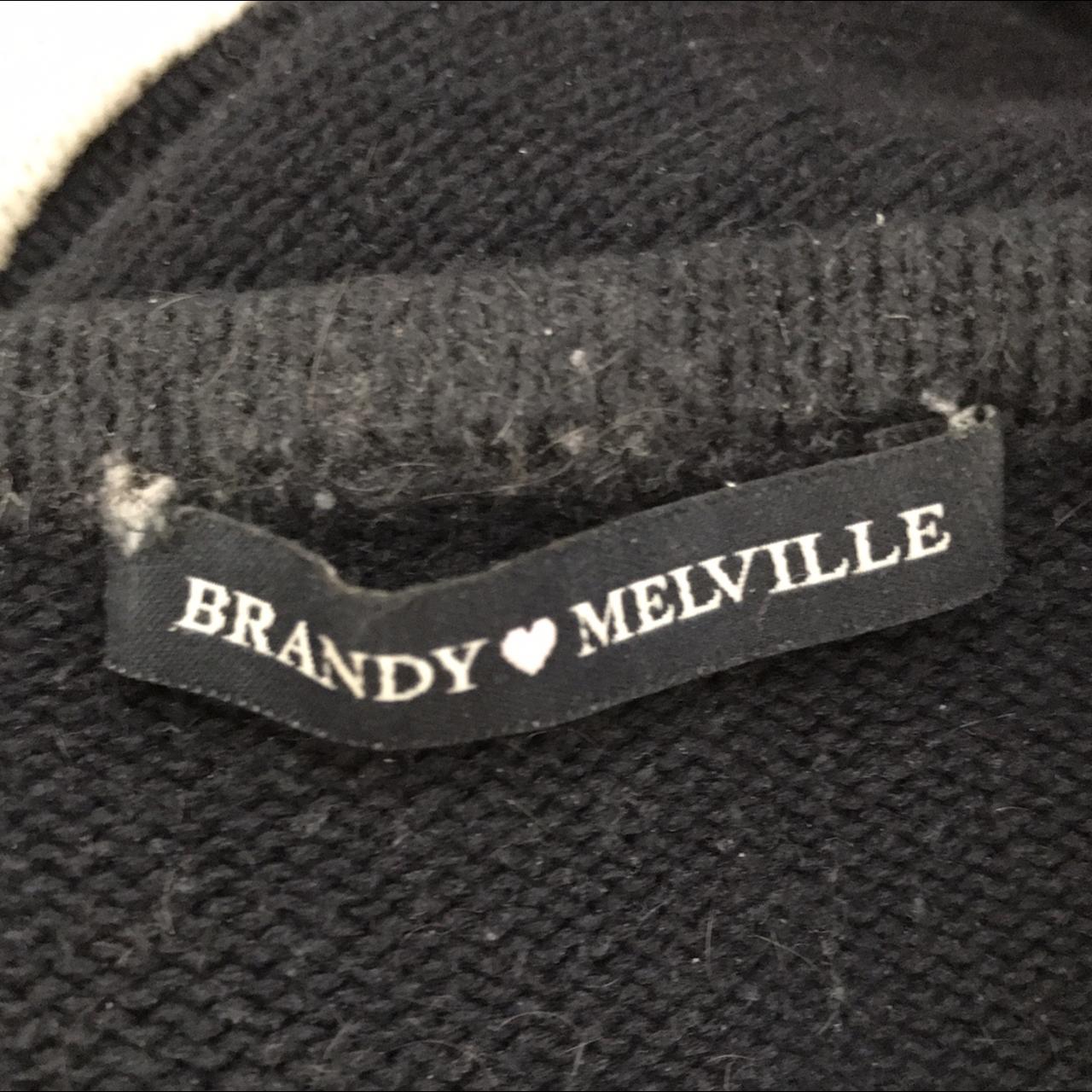 Brandy Melville Moselle Oversized hooded cardigan. - Depop