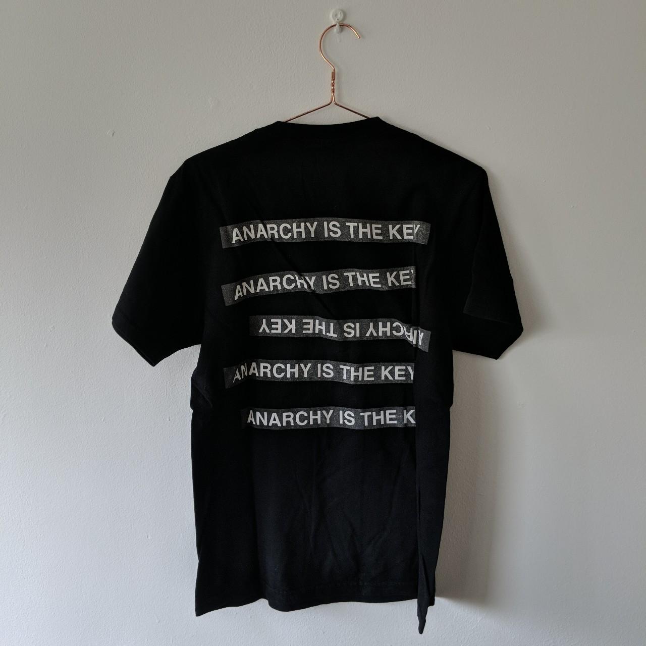 Supreme Undercover Anarchy is the key tee, Black
