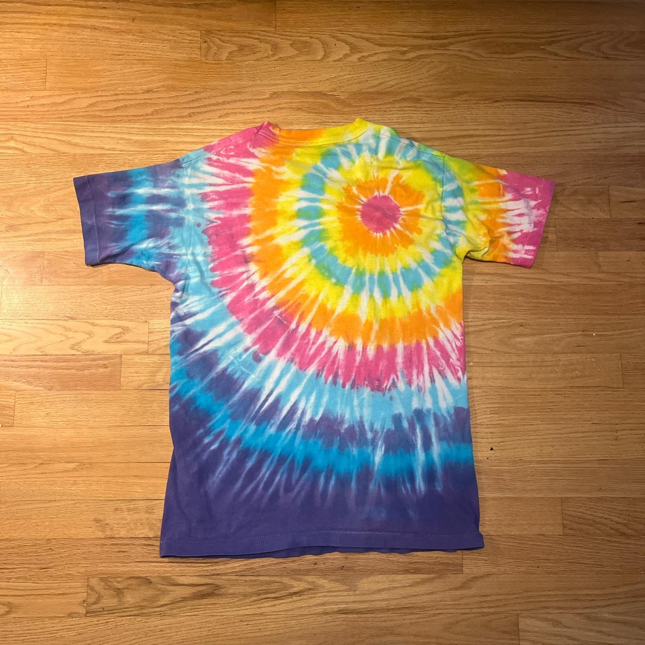 Vintage 90s Ben and Jerry’s Wavy Gravy Tie Dye... - Depop