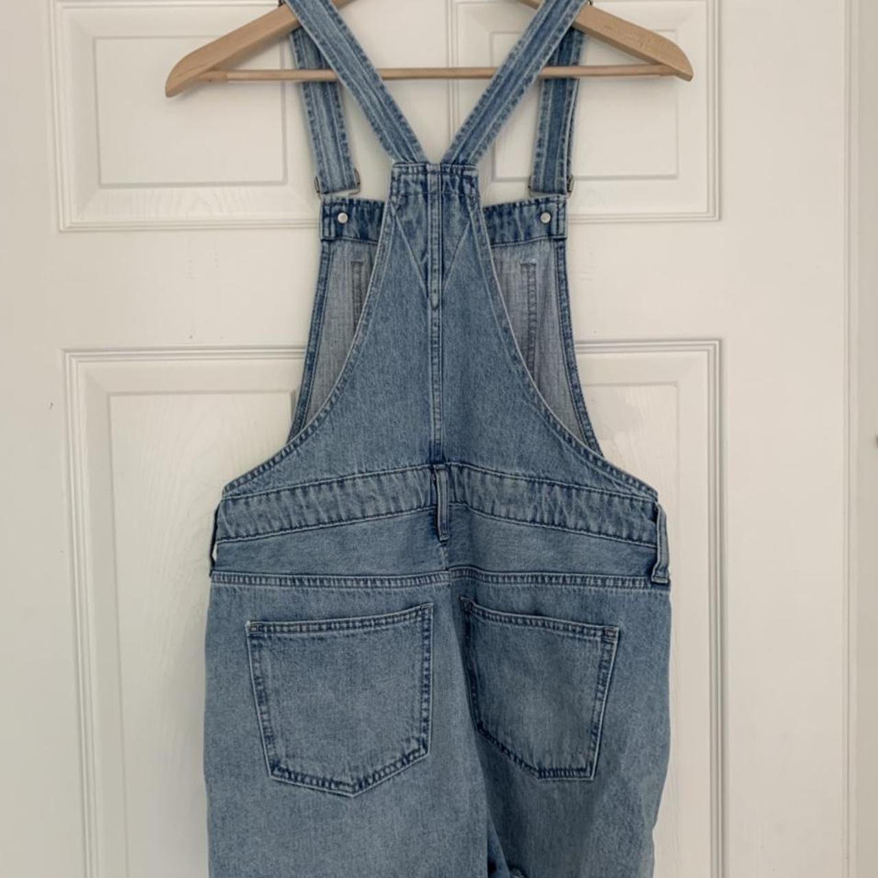 Madewell Adirondack Overalls Light Wash Denim Depop