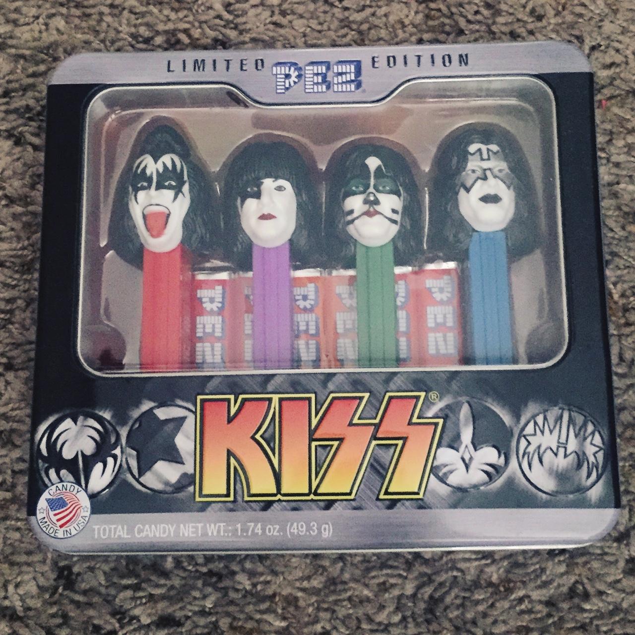 Limited edition KISS PEZ collectible. Comes in tin | Depop
